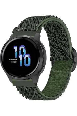 Imoshion Elastisch nylon bandje - Universeel 22 mm aansluiting - Donkergroen