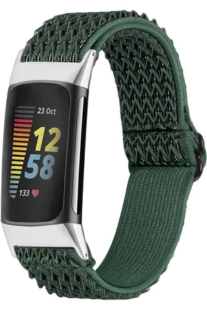 Imoshion Elastisch nylon bandje voor de Fitbit Charge 5