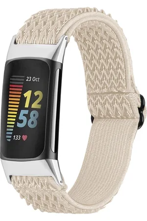 Imoshion Elastisch nylon bandje voor de Fitbit Charge 5