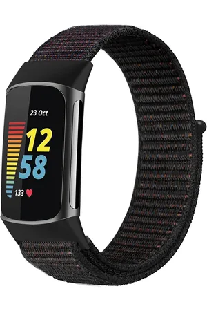 Imoshion Nylon bandje voor de Fitbit Charge 5 - Maat L