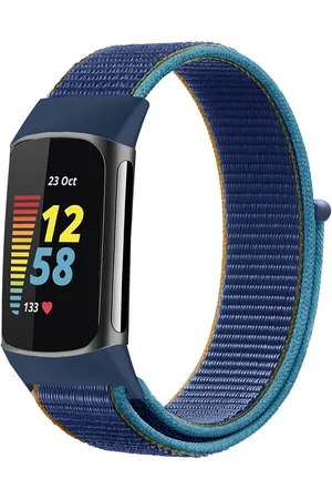 Imoshion Nylon bandje voor de Fitbit Charge 5 - Maat S
