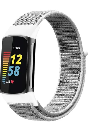 Imoshion Nylon bandje voor de Fitbit Charge 5 - Maat S