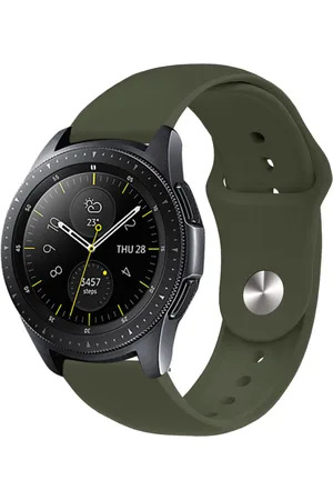 Imoshion Siliconen Sport bandje - Universeel 20 mm aansluiting - Olijfgroen