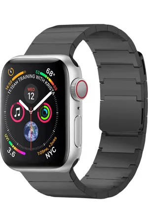 Selencia Stalen magnetisch bandje voor de Apple Watch Series 1-9 / SE - 38/40/41 mm / Series 10 - 42 mm