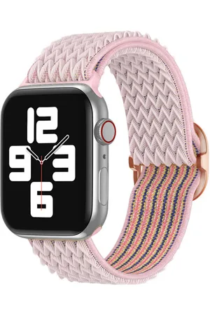 Imoshion Elastisch nylon bandje voor de Apple Watch Series 1 t/m 9 / SE (38/40/41 mm) | Series 10 (42 mm)