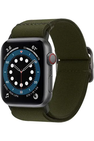 Spigen Lite Fit band voor de Apple Watch Series 1 t/m 10 / SE / Ultra (2) (44/45/46/49 mm) - Khaki
