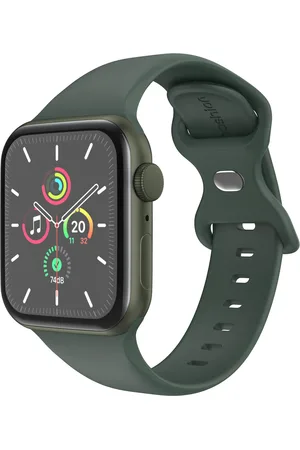 Imoshion Siliconen⁺ bandje voor de Apple Watch Series 1 t/m 10 / SE / Ultra (2) (44/45/46/49 mm) - Olive - Maat M/L