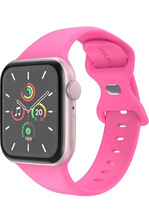 Imoshion Siliconen⁺ bandje voor de Apple Watch Series 1 t/m 9 / SE (38/40/41 mm) | Series 10 (42 mm) - Barbie Pink - Maat S/M