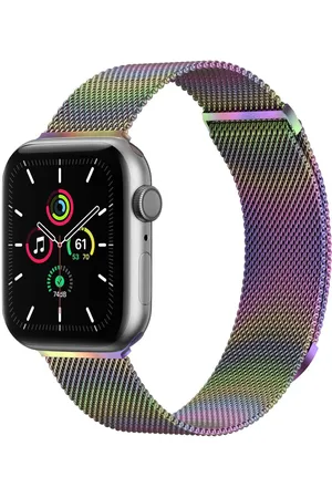 Imoshion Milanees magnetisch bandje voor de Apple Watch Series 1 t/m 9 / SE (38/40/41 mm) | Series 10 (42 mm) - Maat M - Galaxy