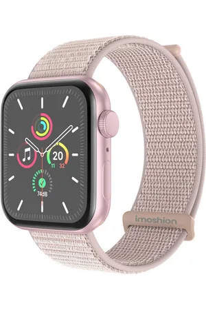 Imoshion Nylon⁺ bandje voor de Apple Watch Series 1 t/m 9 / SE (38/40/41 mm) | Series 10 (42 mm) - Light Pink