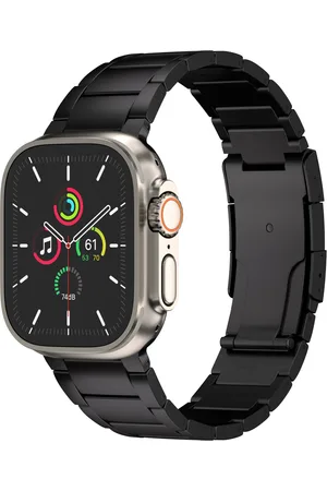 Accezz Mat Titanium bandje voor de Apple Watch Series 1 t/m 10 / SE / Ultra (2) (44/45/46/49 mm)