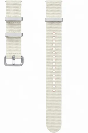 Samsung Originele Watch7 Athleisure Band voor de Galaxy Watch 4 / 5 / 6 / 7 (20 mm) - S/M - Cream
