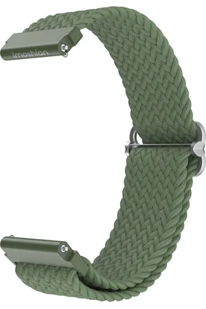 Imoshion Nylon geweven bandje - Universeel 20 mm aansluiting - Donkergroen
