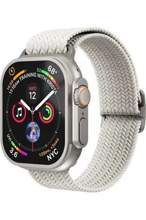 VONMÄHLEN Woven Loop bandje voor de Apple Watch | 38/40/41/42 mm - Cream