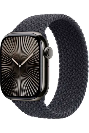 Apple Gevlochten solobandje voor de Watch | 38/40/41/42 mm - Maat 1 - Midnight