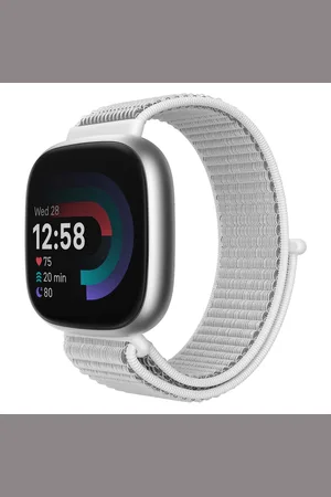Imoshion Nylon bandje met klittenbandsluiting voor de Fitbit Versa 3 / 4