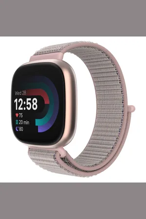 Imoshion Nylon bandje met klittenbandsluiting voor de Fitbit Versa 3 / 4