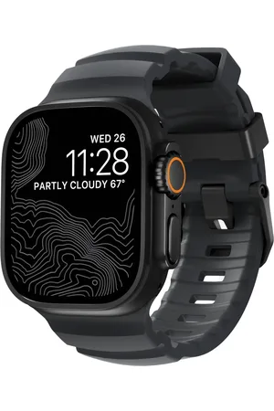 Nomad Rocky Point Band voor de Apple Watch | 44/45/46/49 mm - Storm/Black