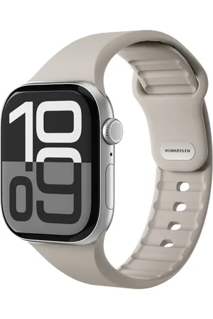 VONMÄHLEN Classic Band 2 bandje voor de Apple Watch | 44/45/46/49 mm - Cream