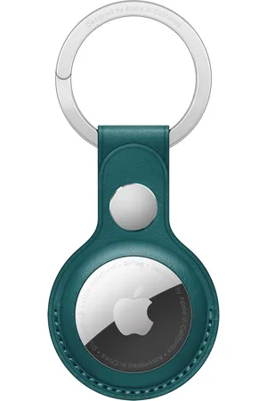 Apple Leather Key Ring voor de AirTag - Forest Green