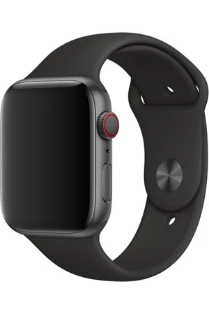 Apple Sport Band voor Watch Series 1-10 / SE / Ultra (2) - 42/44/45/46/49 mm - Black