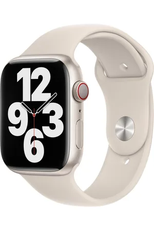 Apple Sport Band voor de Watch Series 1-10 / SE / Ultra (2) - 42/44/45/46/49 mm - Starlight