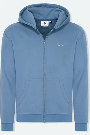 Solution Clothing Essential Zipper Hoodie Raf Blue maat S |