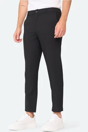 Solution Clothing Mens Pant Crown Black maat S |