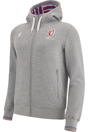 macron Sweatshirt met capuchon en rits RWC France 2023