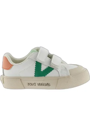 victoria Baby leren look sneakers