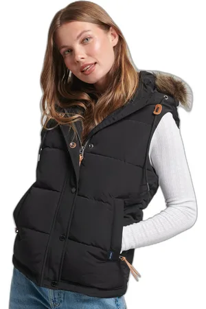 Superdry Mouwloos damesjack Everest