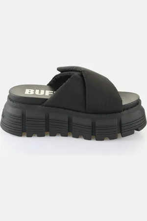 Buffalo Damessandalen Ava Velcross - Vegan Nylon
