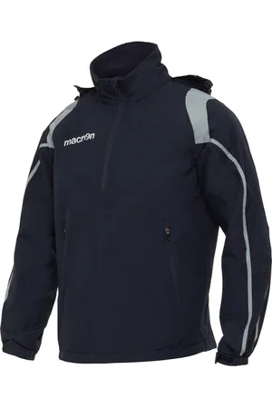 macron 1/4 zip windbreaker coral