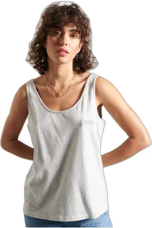 Superdry Klassieke tanktop van biologisch katoen voor dames