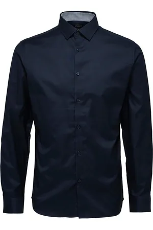SELECTED Overhemd New-mark lange mouwen slim