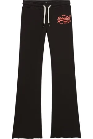 Superdry Laag uitgesneden joggingpak voor dames Vintage Logo Fluo