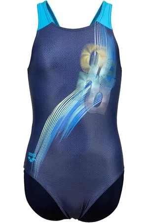 Arena 1-delig meisjes zwempak Parrot V Back