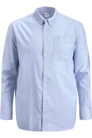 JACK & JONES Grote maat shirt Oxford (GT)