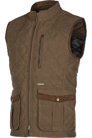 Baleno Elegante gewatteerde mouwloze wollenjas Thames