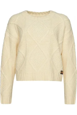 Superdry Dikke kabeltrui voor dames