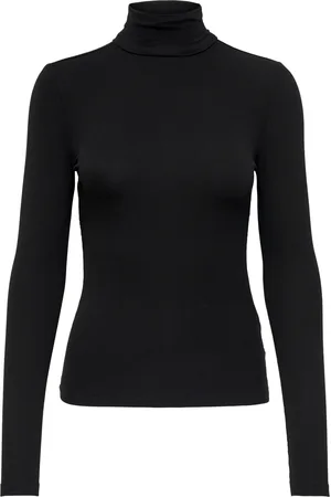 ONLY Dames-T-shirt met lange mouwen Sille