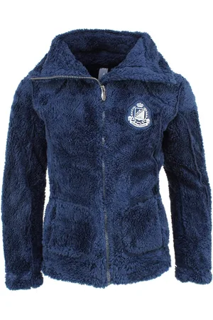 Peak Mountain Fleecejack voor meisjes coral sherpaGasana