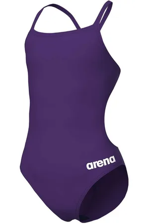 Arena 1-delig meisjes zwempak Team Challenge Solid