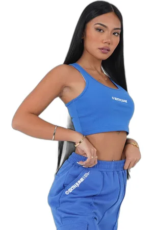 Sixth June Vrouwen crop top T-shirt Basic Printed Logo