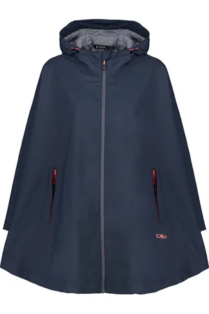 CMP Poncho met waterdichte kap voor vrouwen