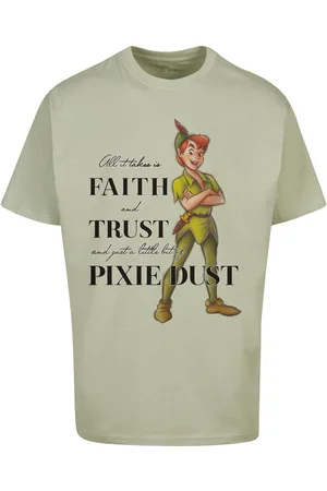 Upscale Oversized T-shirt Disney 100 Peter Pan Faith and Trust