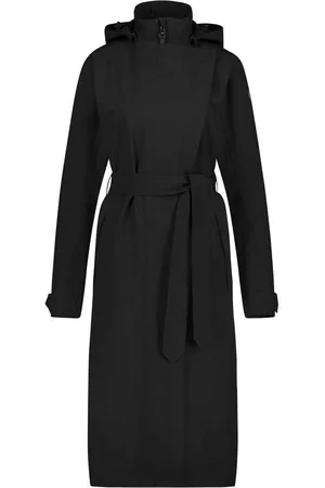 AGU Waterdichte lange jas voor dames Trench Coat