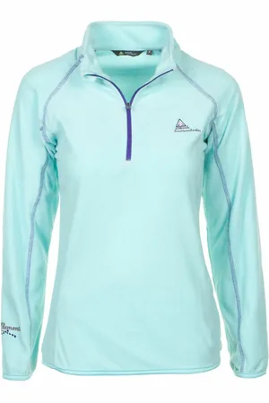 Peak Mountain Microfleece sweatshirt met halve rits voor meisjes Gafine