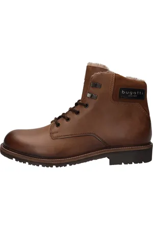 Bugatti Laarzen met veters dark brown / dark brown