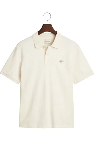 GANT Getextureerde gestreepte polo
